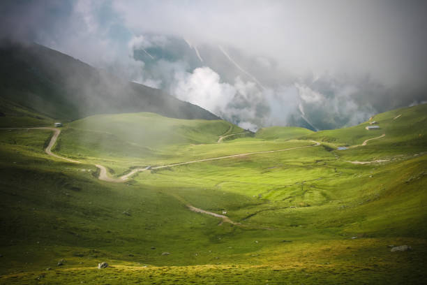 Photo prise à Les Arcs, en France